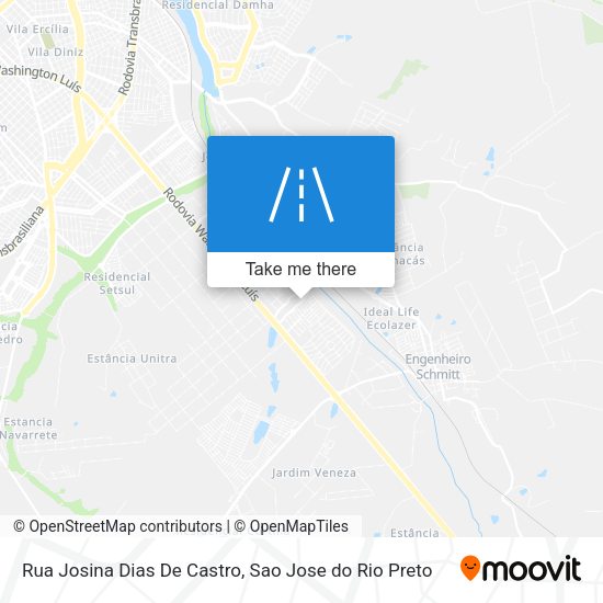 Rua Josina Dias De Castro map