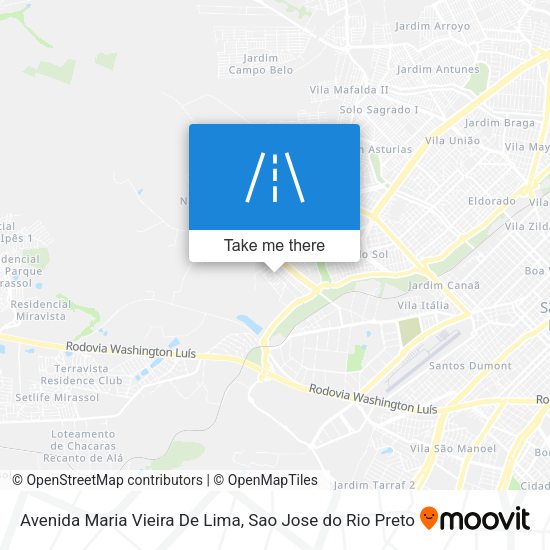 Avenida Maria Vieira De Lima map