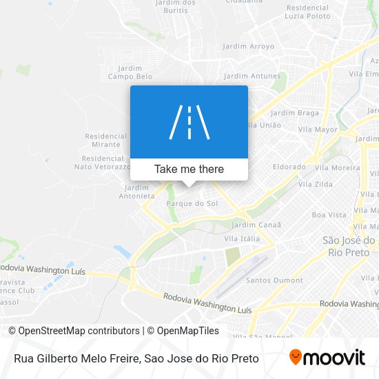 Rua Gilberto Melo Freire map