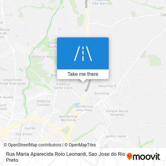 Rua Maria Aparecida Roio Leonardi map