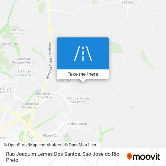 Rua Joaquim Lemes Dos Santos map