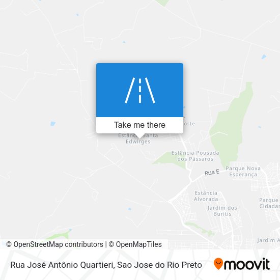 Rua José Antônio Quartieri map