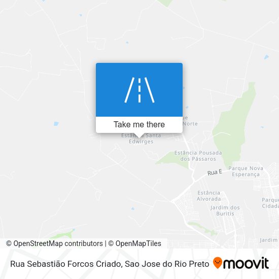 Rua Sebastião Forcos Criado map