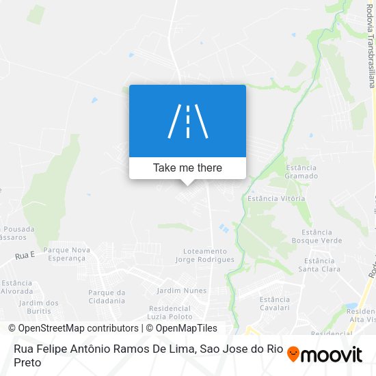 Rua Felipe Antônio Ramos De Lima map