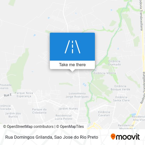 Rua Domingos Grilanda map