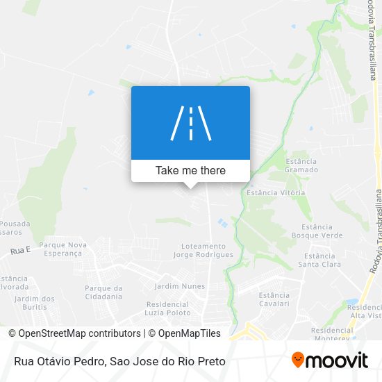Rua Otávio Pedro map