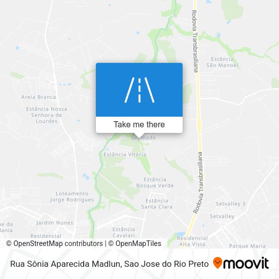 Rua Sônia Aparecida Madlun map