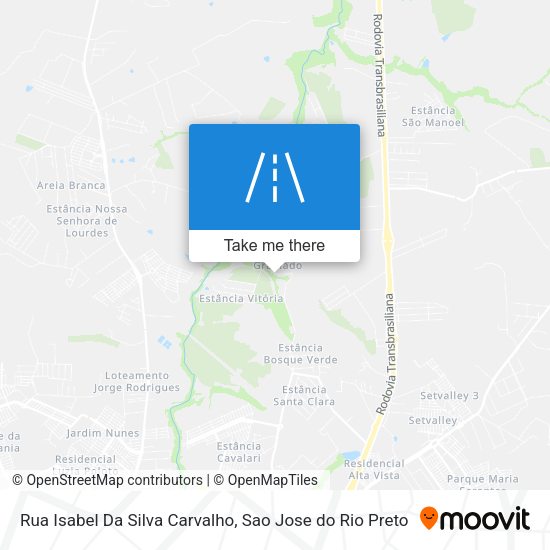 Rua Isabel Da Silva Carvalho map