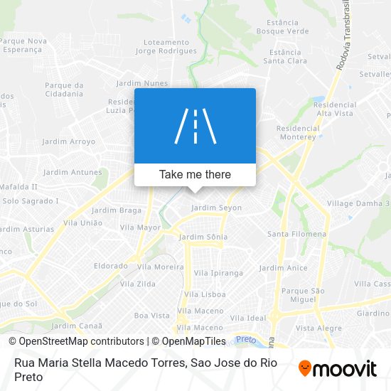 Rua Maria Stella Macedo Torres map