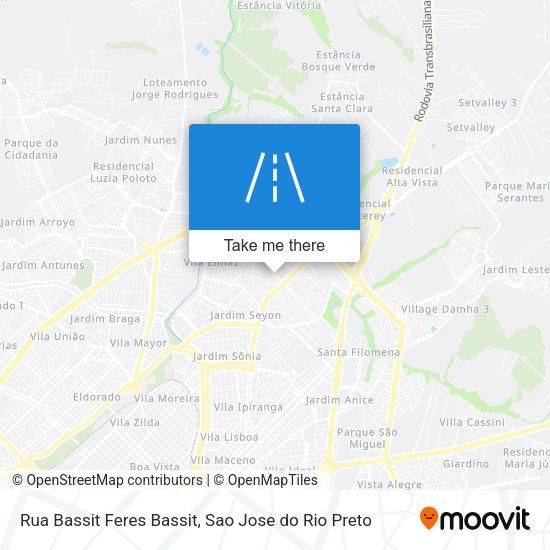 Rua Bassit Feres Bassit map