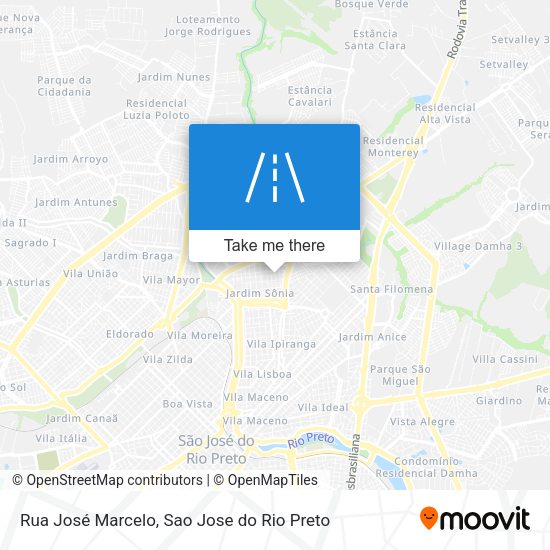 Rua José Marcelo map