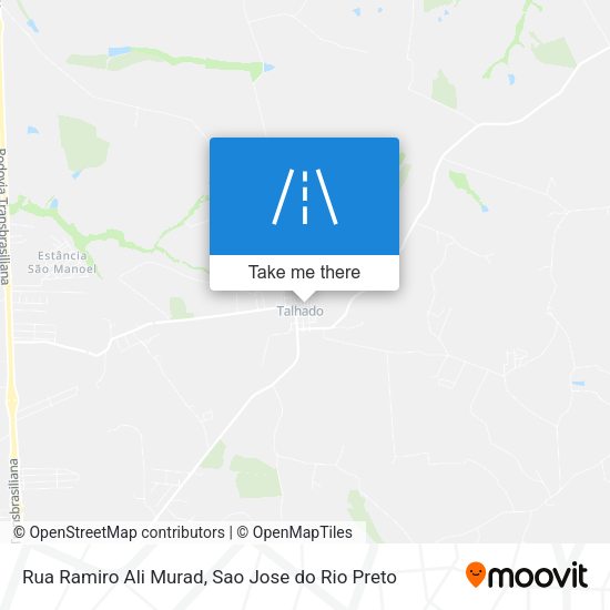 Rua Ramiro Ali Murad map
