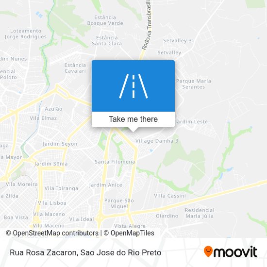 Rua Rosa Zacaron map