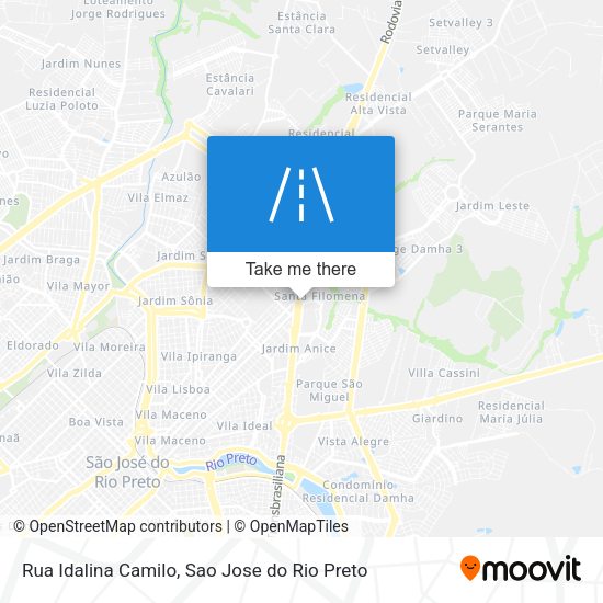 Rua Idalina Camilo map