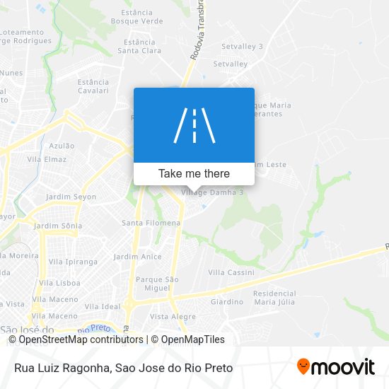 Rua Luiz Ragonha map
