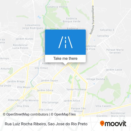 Rua Luiz Rocha Ribeiro map