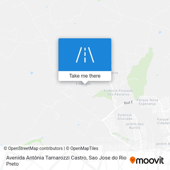 Avenida Antônia Tamarozzi Castro map