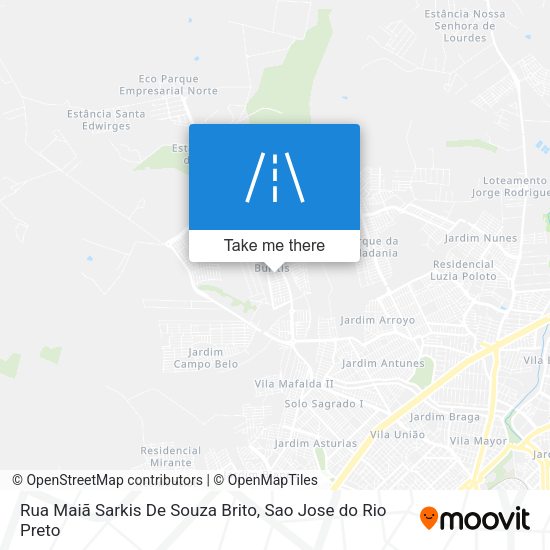 Rua Maiã Sarkis De Souza Brito map