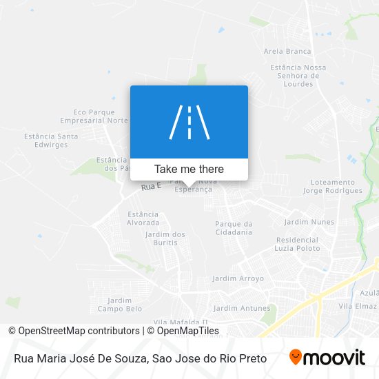 Rua Maria José De Souza map