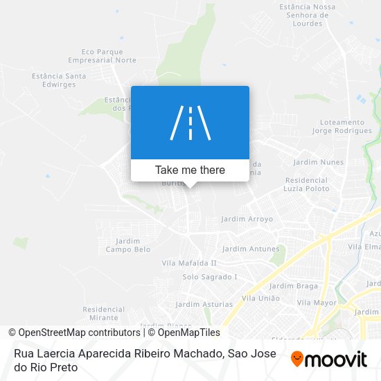 Rua Laercia Aparecida Ribeiro Machado map