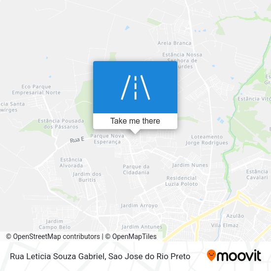 Rua Leticia Souza Gabriel map