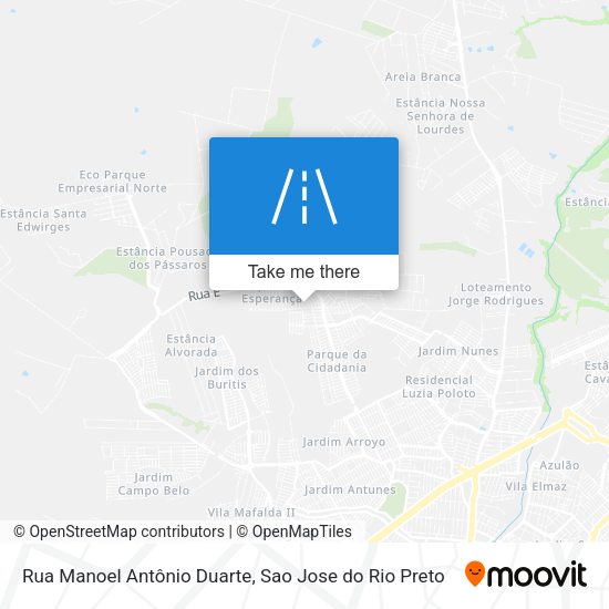 Rua Manoel Antônio Duarte map
