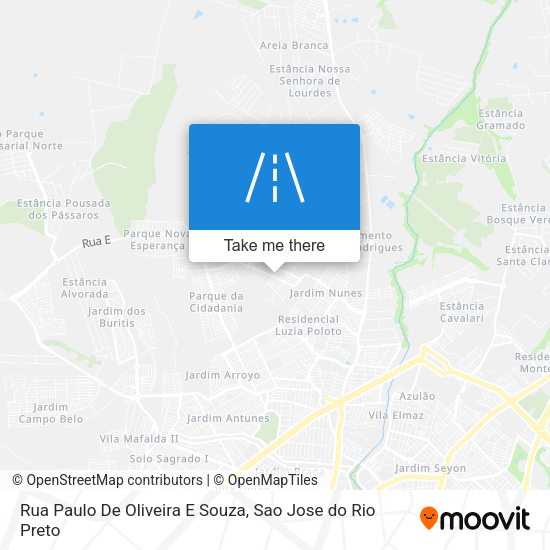 Rua Paulo De Oliveira E Souza map