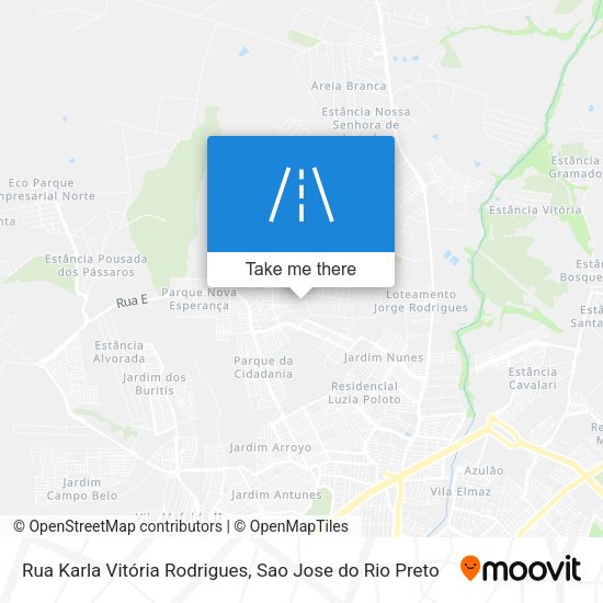 Rua Karla Vitória Rodrigues map