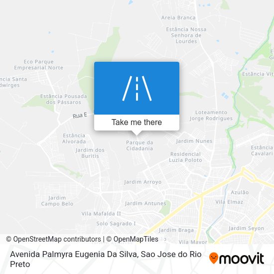 Avenida Palmyra Eugenia Da Silva map