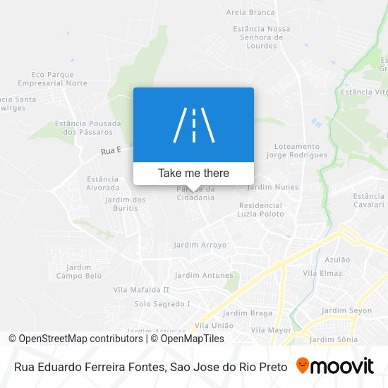 Rua Eduardo Ferreira Fontes map