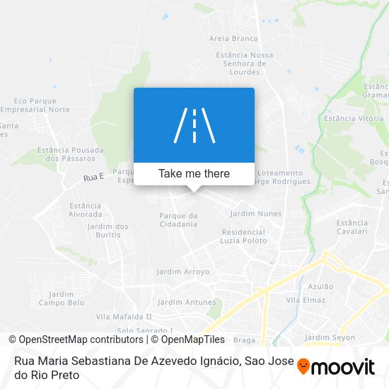 Rua Maria Sebastiana De Azevedo Ignácio map