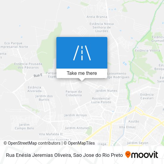 Rua Enésia Jeremias Oliveira map