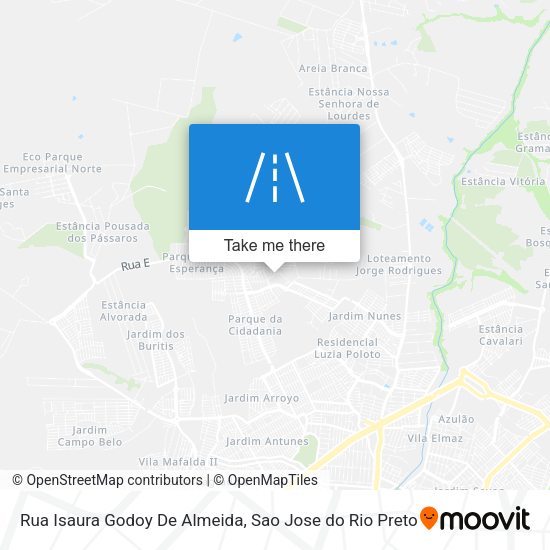 Rua Isaura Godoy De Almeida map