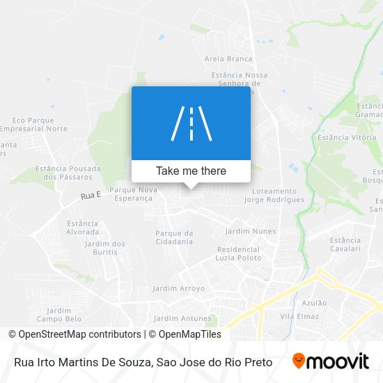 Rua Irto Martins De Souza map