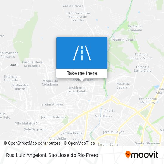 Rua Luiz Angeloni map