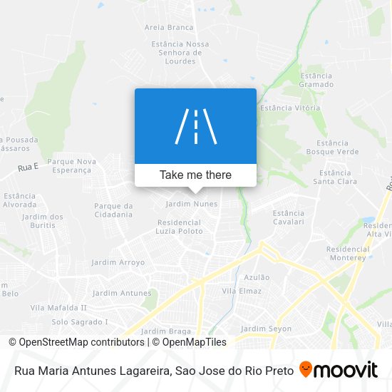 Rua Maria Antunes Lagareira map