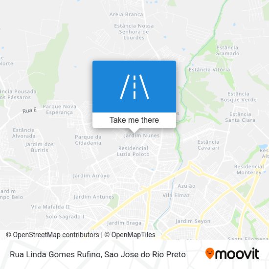Rua Linda Gomes Rufino map
