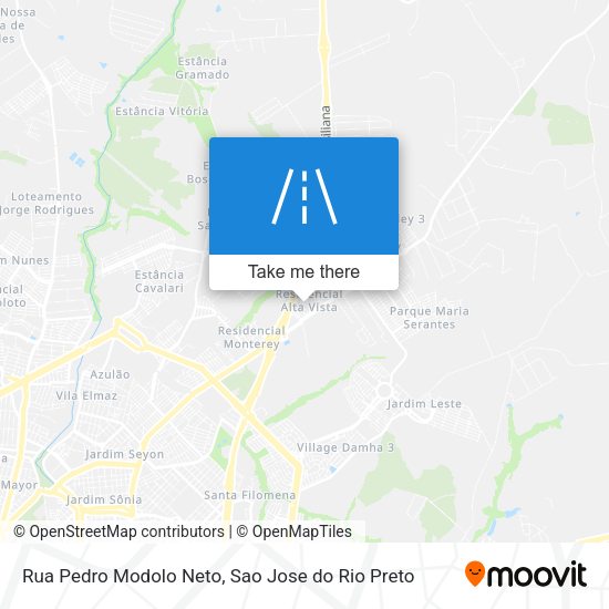 Rua Pedro Modolo Neto map