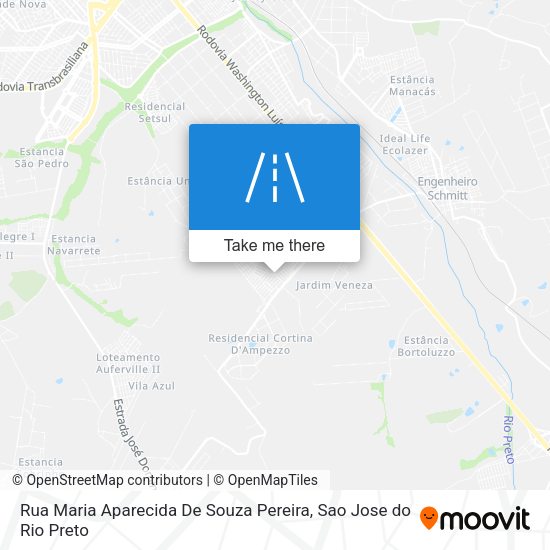 Rua Maria Aparecida De Souza Pereira map