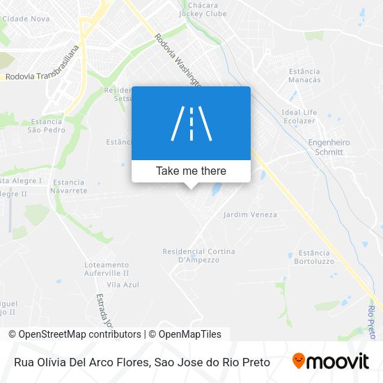 Rua Olívia Del Arco Flores map