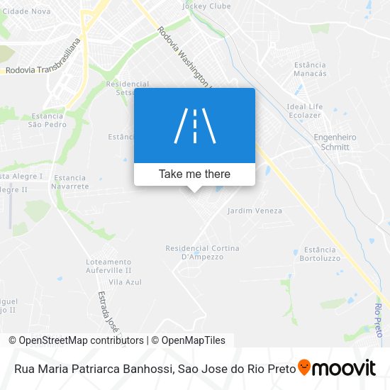 Rua Maria Patriarca Banhossi map