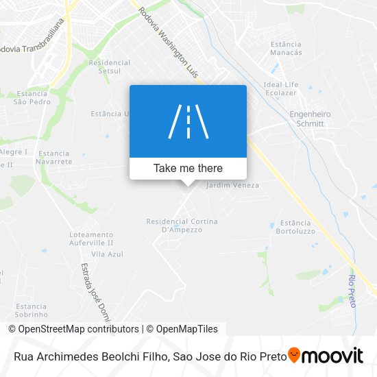Rua Archimedes Beolchi Filho map