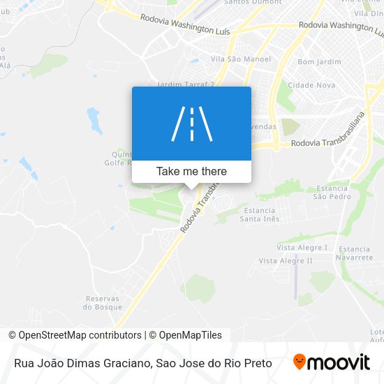Rua João Dimas Graciano map