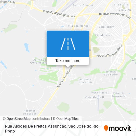 Rua Alcides De Freitas Assunção map