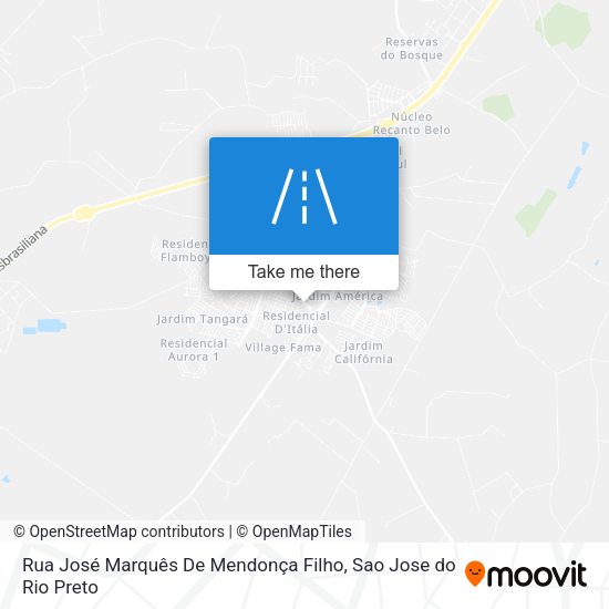 Rua José Marquês De Mendonça Filho map