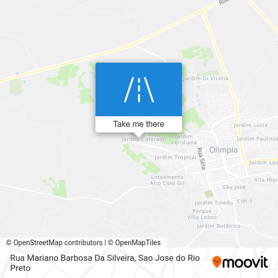 Rua Mariano Barbosa Da Silveira map