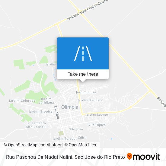 Rua Paschoa De Nadai Nalini map