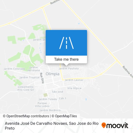Avenida José De Carvalho Novaes map