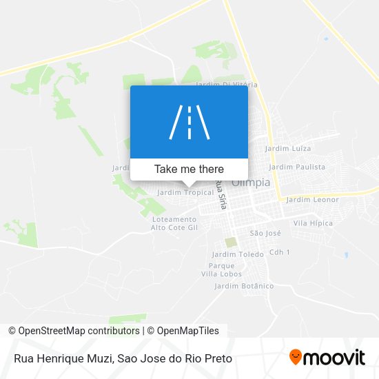 Rua Henrique Muzi map