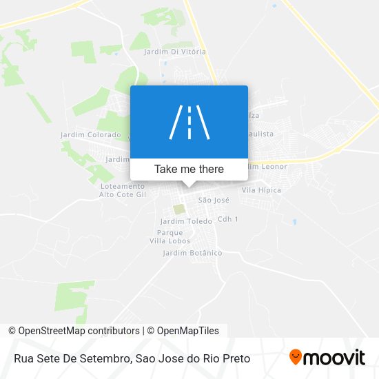 Rua Sete De Setembro map